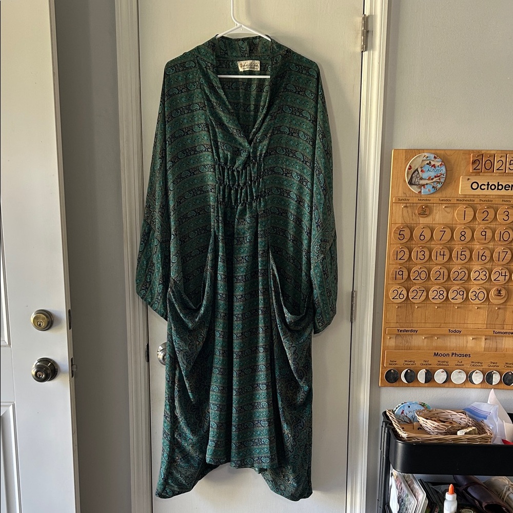 Kantha Bae OG Ruched Maxi Dress
